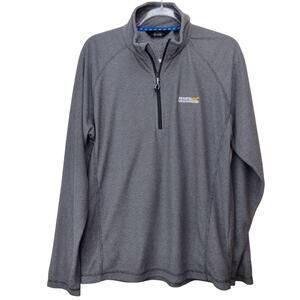 Regatta Half Zip Golf Preppy Casual Men's Zip Up Sweatshirt Pullover Large